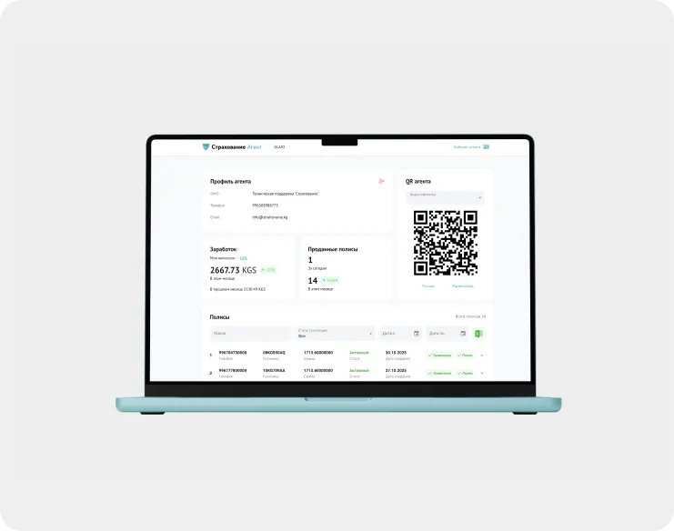 Страховой полис успешно оформлен